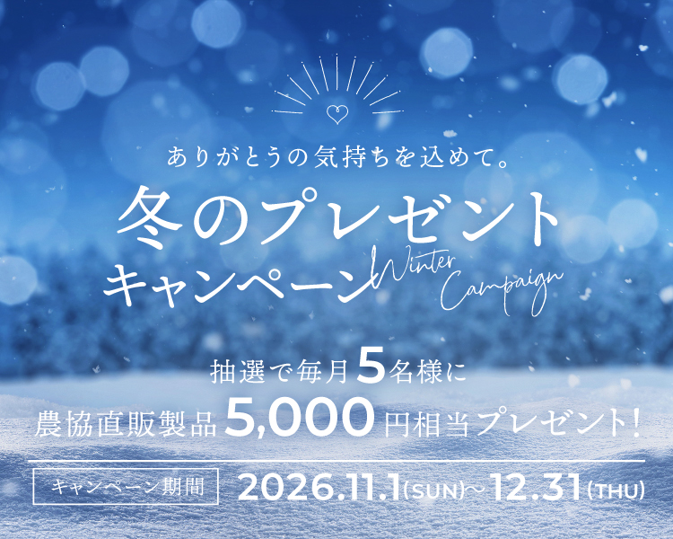冬のプレゼントキャンペーン