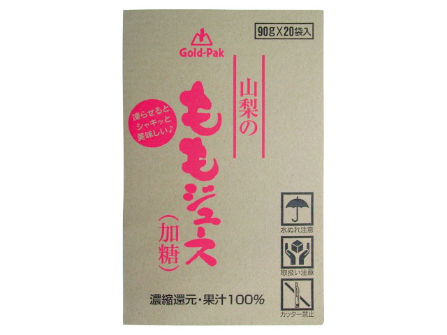 ゴールドパック 山梨ももジュース