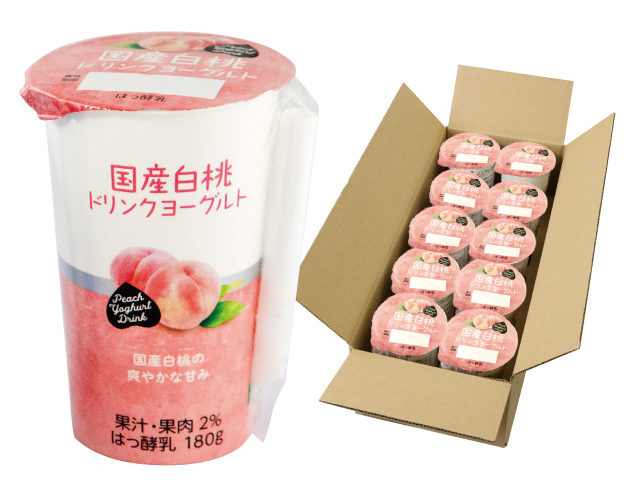 白桃ドリンクヨーグルト