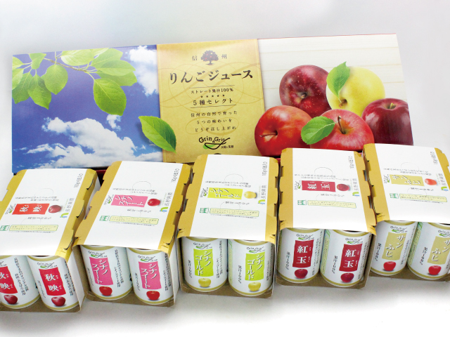 長野興農 5種りんごジュース