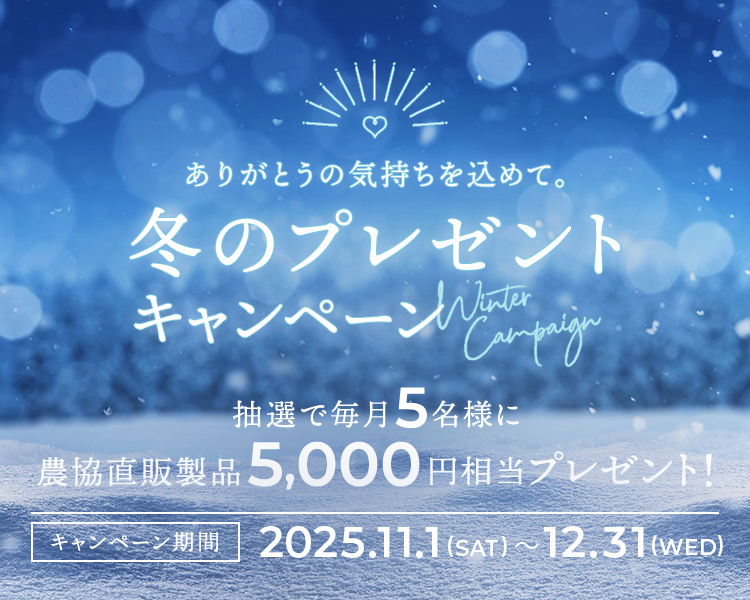 冬のプレゼントキャンペーン